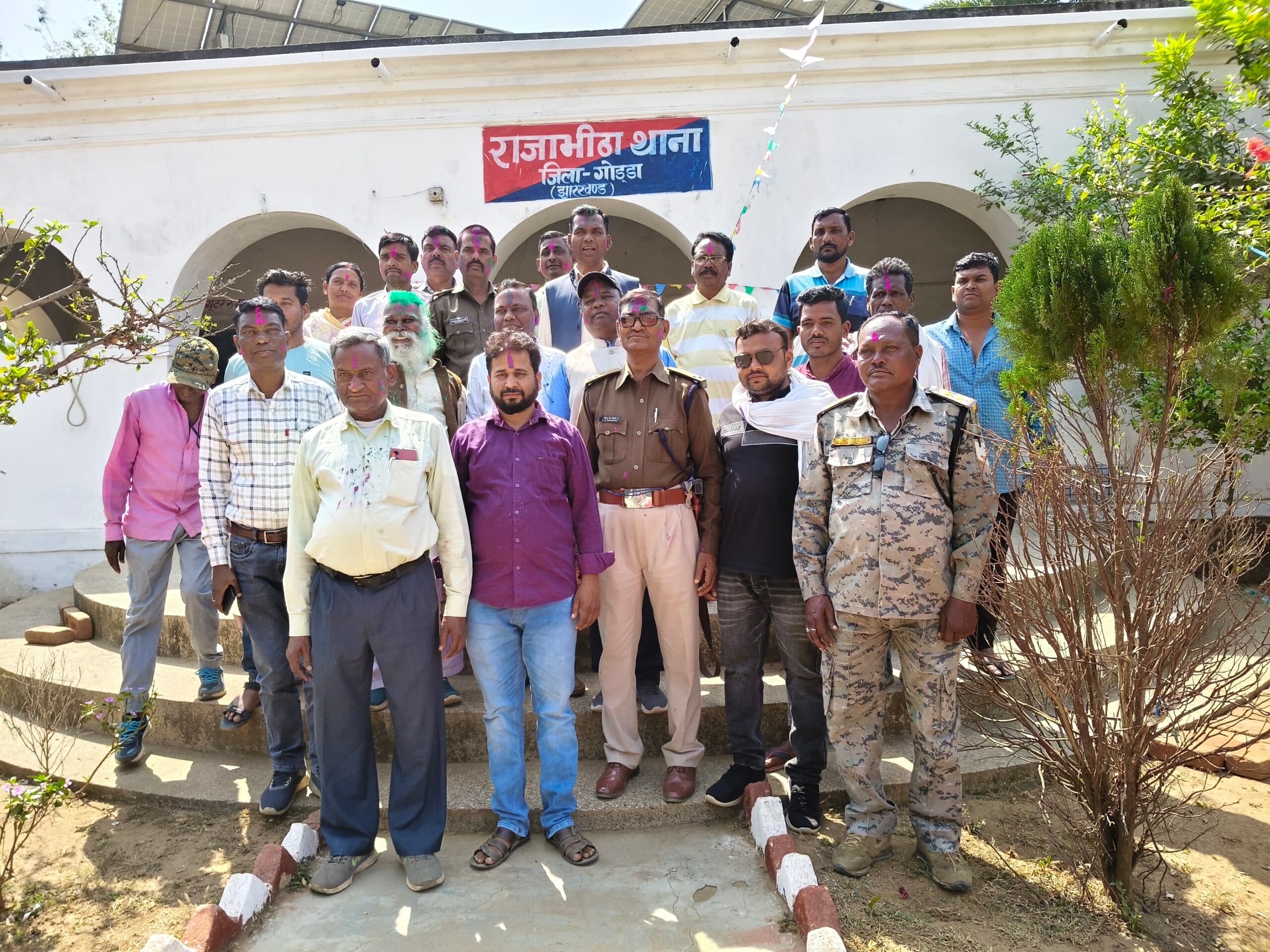 शांति : जबरन रंग न लगायें, सौहार्द के साथ मनायें होली : इंस्पेक्टर