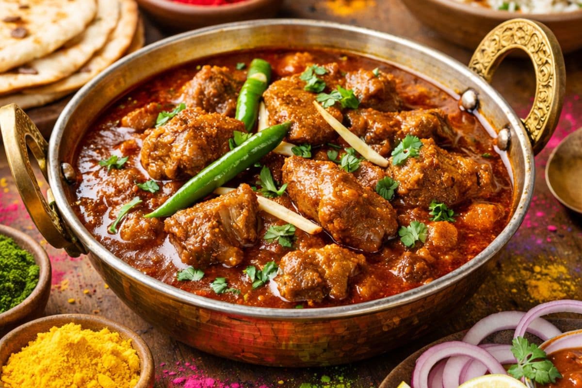 होली पर बनाएं मसालेदार और लजीज खास मटन करी