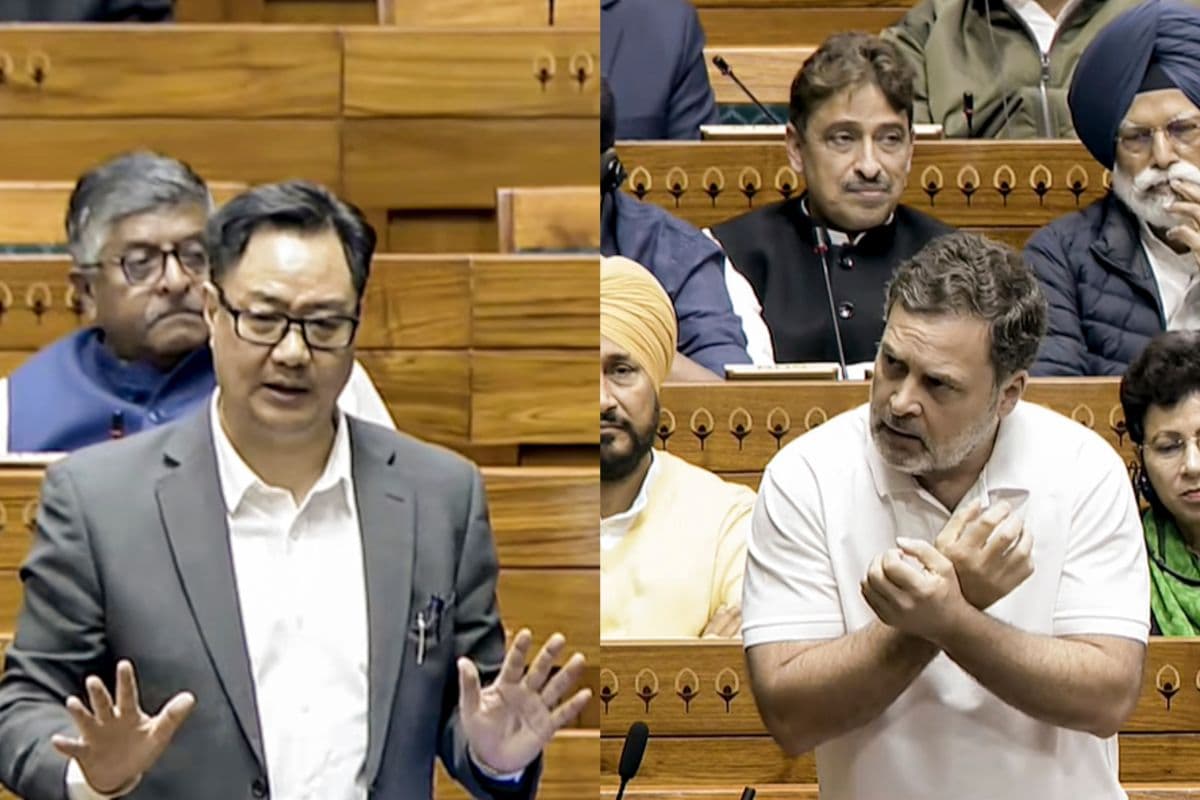 ‘देश बेचने’ के आरोप पर भड़की बीजेपी, रिजिजू ने राहुल गांधी से मांगा सबूत