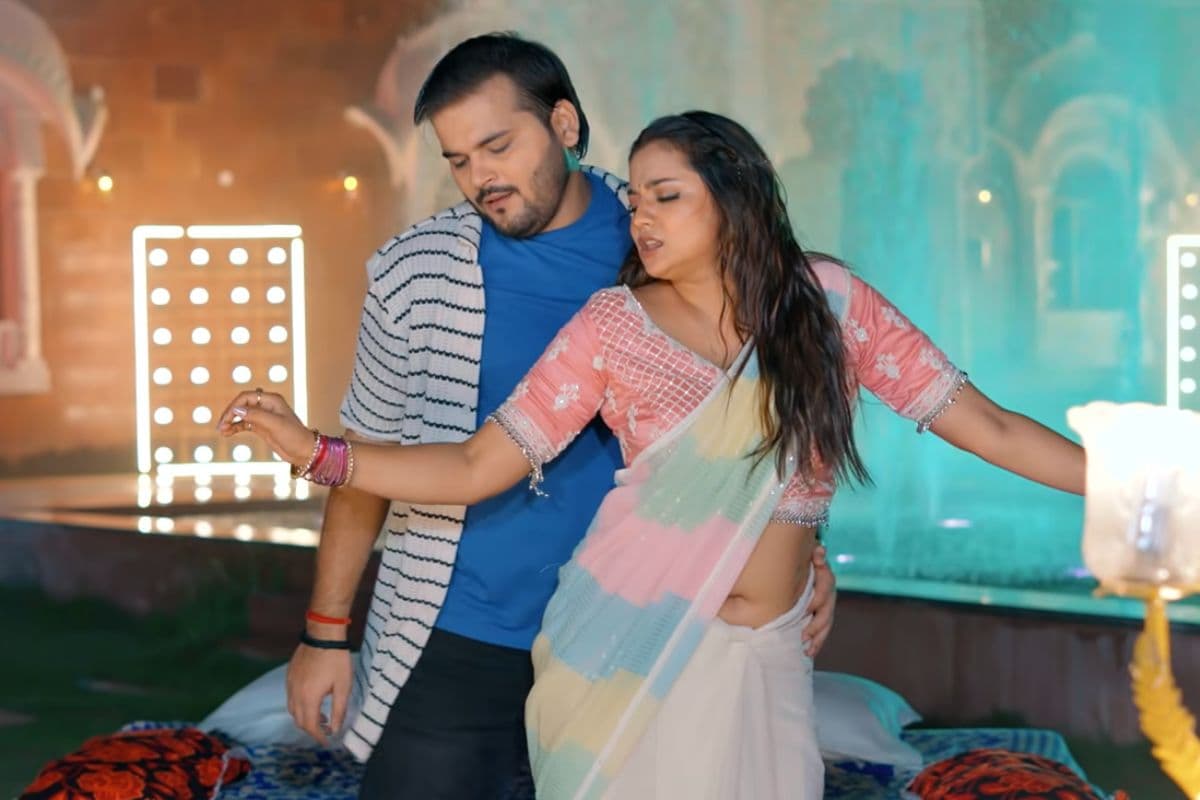 गाना ‘हरदिया पिसी ए राजा जी’ हुआ रिलीज, अरविंद संग आस्था का छाया जलवा