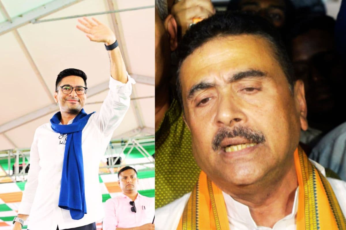 बंगाल चुनाव 2026: नंदीग्राम में अभिषेक बनर्जी और शुभेंदु अधिकारी की सभा, चढ़ा सियासी पारा