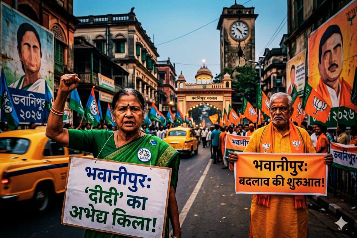 भवानीपुर चुनाव 2026: ममता बनर्जी vs शुभेंदु अधिकारी, क्या बचेगा दीदी का सबसे मजबूत किला?