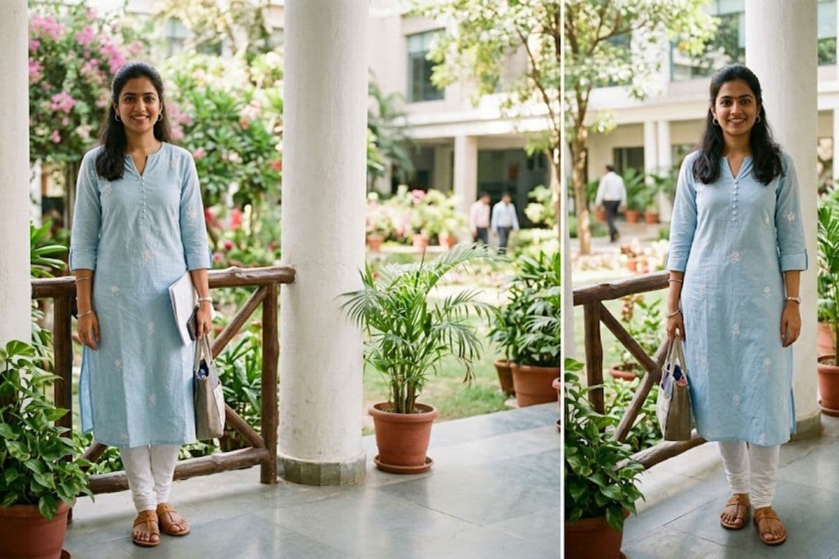 Cotton Straight-Cut Kurti