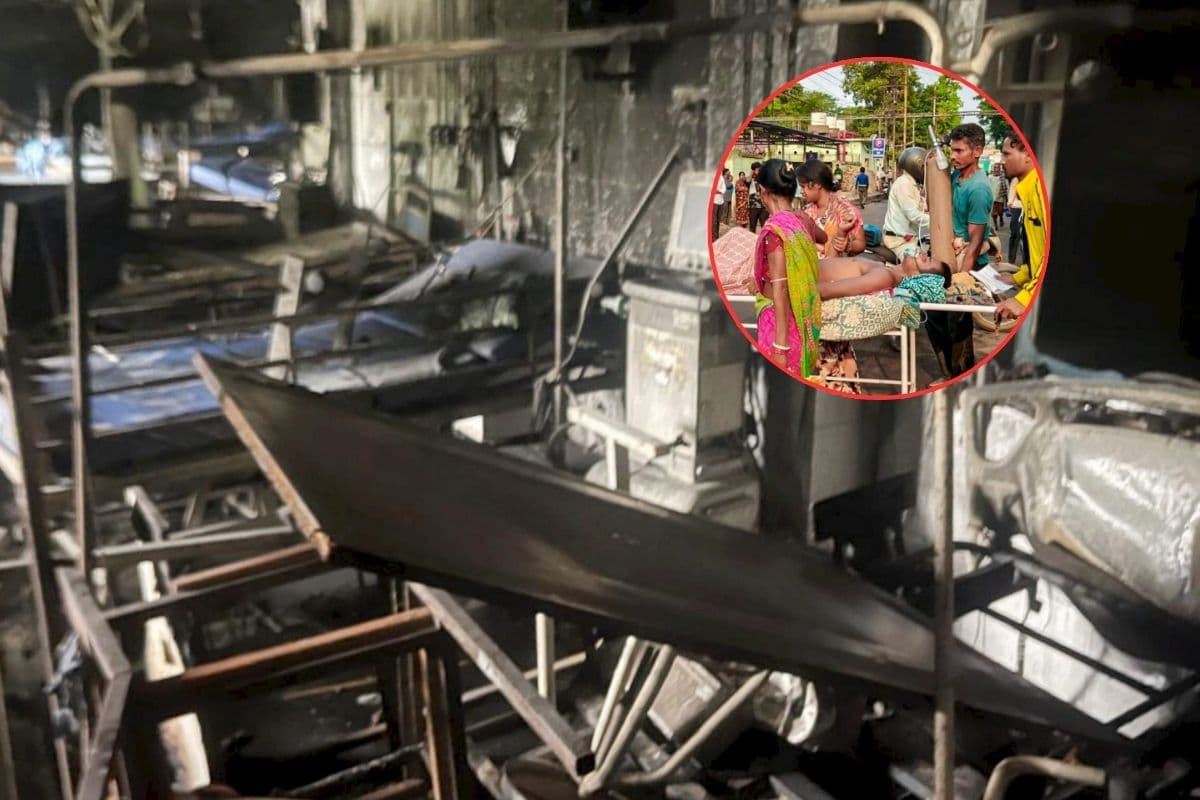 Video: अस्पताल से काला धुआं उठता नजर आया, आग लगने की वजह से 10 की मौत, देखें कटक के एससीबी मेडिकल कॉलेज का वीडियो