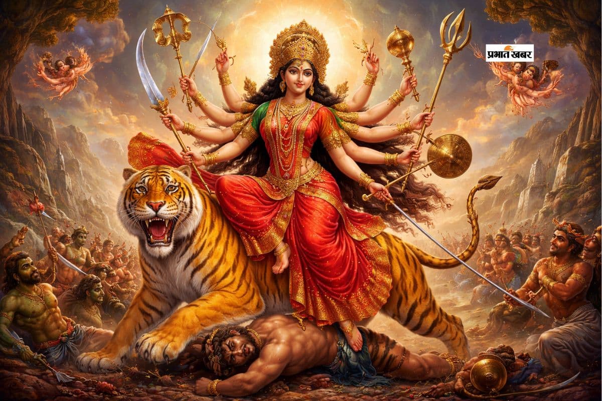 दुर्गा सप्तशती के 5 चमत्कारी मंत्र: सुख, शांति और धन प्राप्ति के शक्तिशाली उपाय