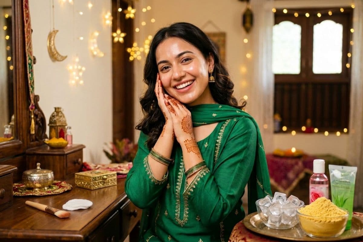 ईद पर चाहिए चांद सा निखार? बस 24 घंटे पहले करें ये 1 काम