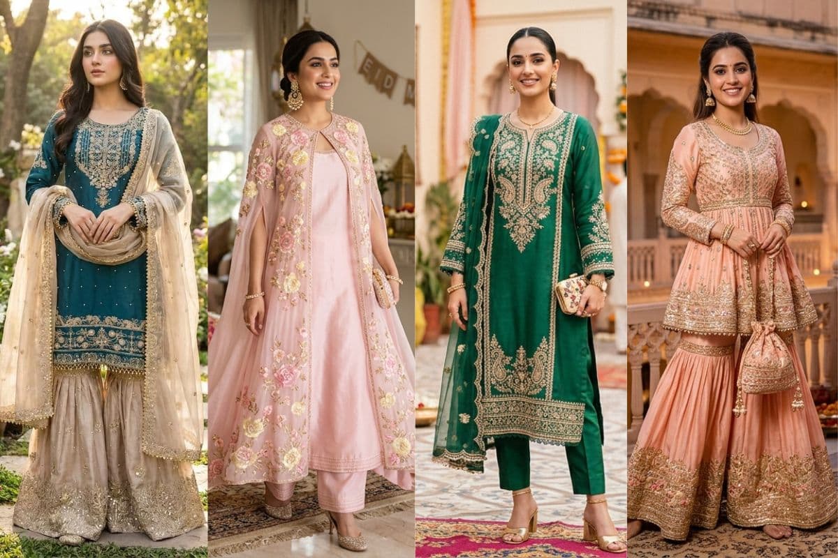 अनारकली से लेकर शरारा तक, इस ईद के लिए बेस्ट हैं ये 5 लुक्स