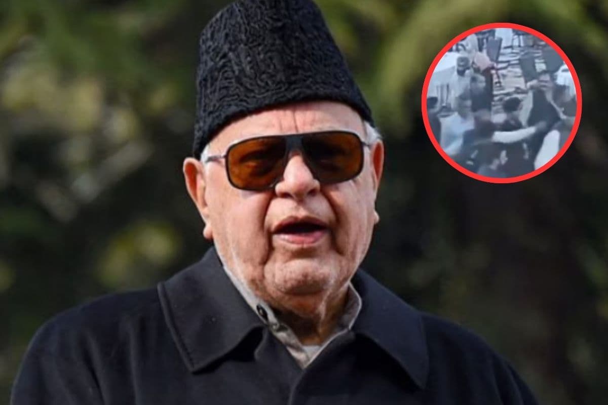 जम्मू-कश्मीर के पूर्व सीएम फारूक अब्दुल्ला पर फायरिंग, बाल-बाल बचे, सामने आया वीडियो