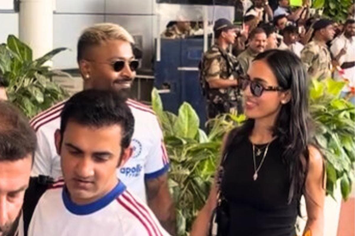 हेड कोच से मिलीं हार्दिक पंड्या की गर्लफ्रेंड, गौतम गंभीर का रिएक्शन कर देगा हैरान