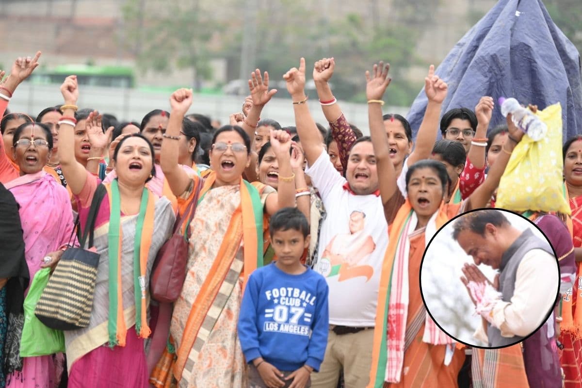 असम चुनाव : सीएम के नामांकन दाखिल करने के दौरान बारिश, उमड़ी भीड़, बोले सरमा- थैंक्स असम