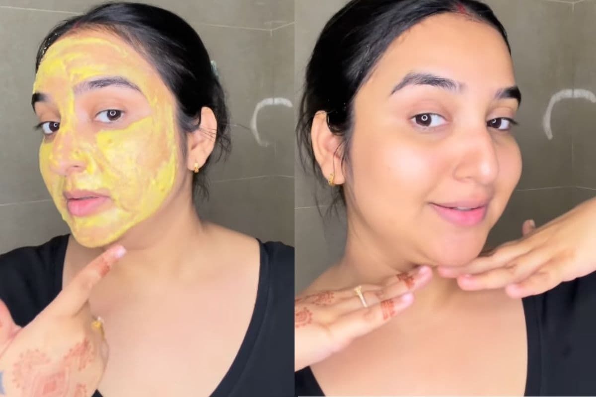 चेहरे पर इंस्टेंट ग्लो लाने के लिए आंचल जैन ने बताया ब्राइटनिंग फेस मास्क