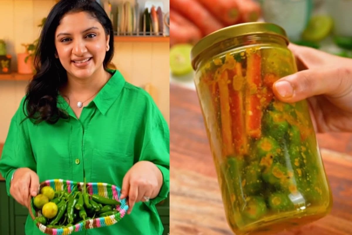 घर पर बनाएं शेफ अरुणा का बताया इंस्टेंट मिर्च का अचार