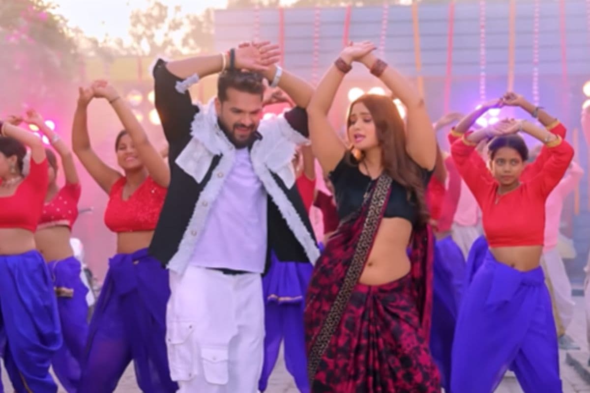 खेसारी लाल- नीलम गिरी का ‘कमर डैमेज’ ने मचाया धमाल, एक्ट्रेस की अदाओं ने लगाया आग