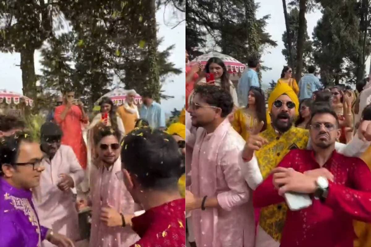 कुलदीप यादव की हल्दी में जमकर नाचे युजवेंद्र चहल, देखें वीडियो