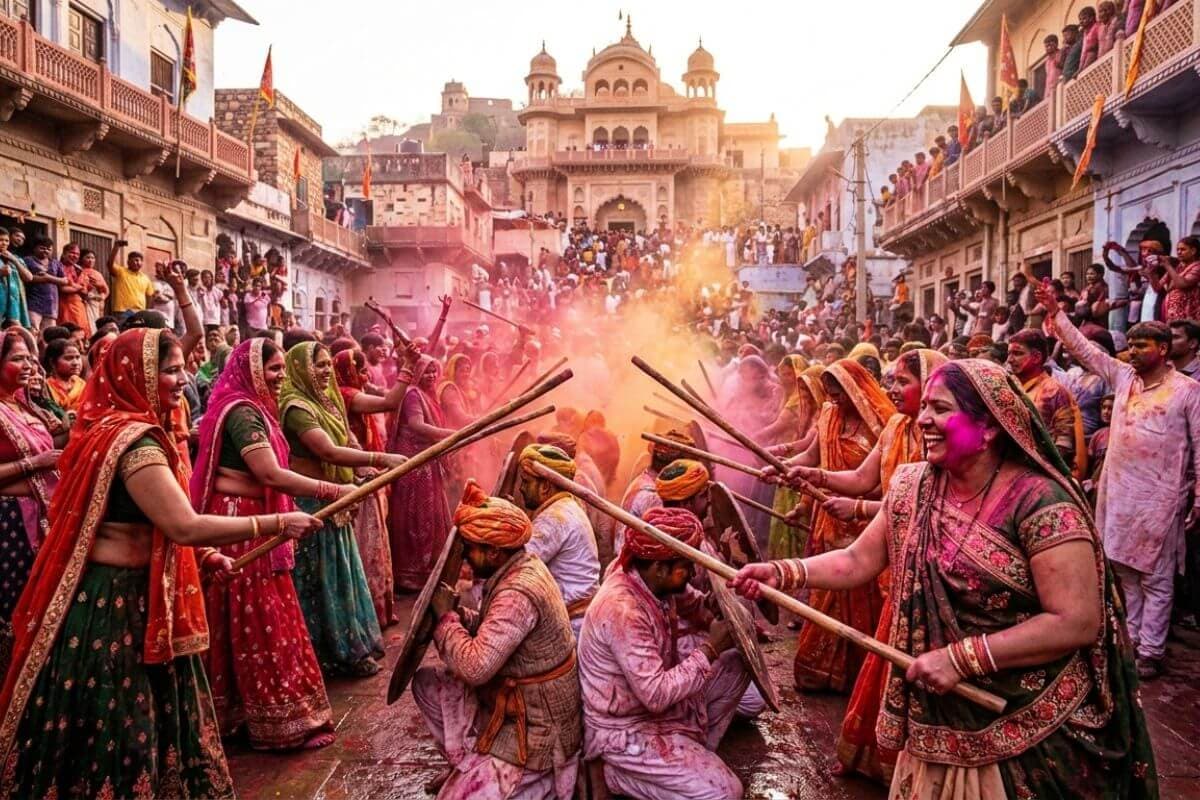 क्या आपने देखी है लठमार होली? जानें क्यों दुनिया भर से लोग यहां आते हैं