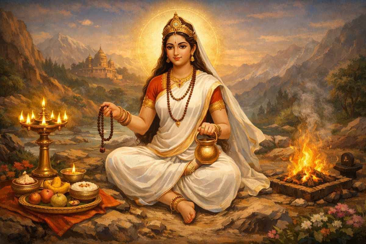 चैत्र नवरात्रि के दूसरे दिन तप और संयम की देवी का करें स्मरण, यहां पढ़ें मां ब्रह्मचारिणी की पूरी आरती