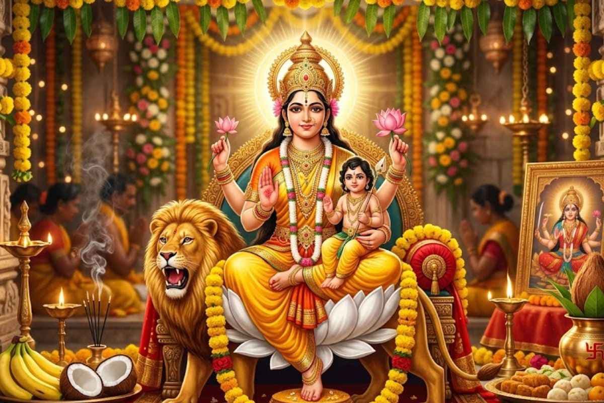 चैत्र नवरात्रि 2026 पांचवां दिन: स्कंदमाता की करें पूजा, जानें मंत्र, प्रिय फूल, भोग, रंग और स्वरूप