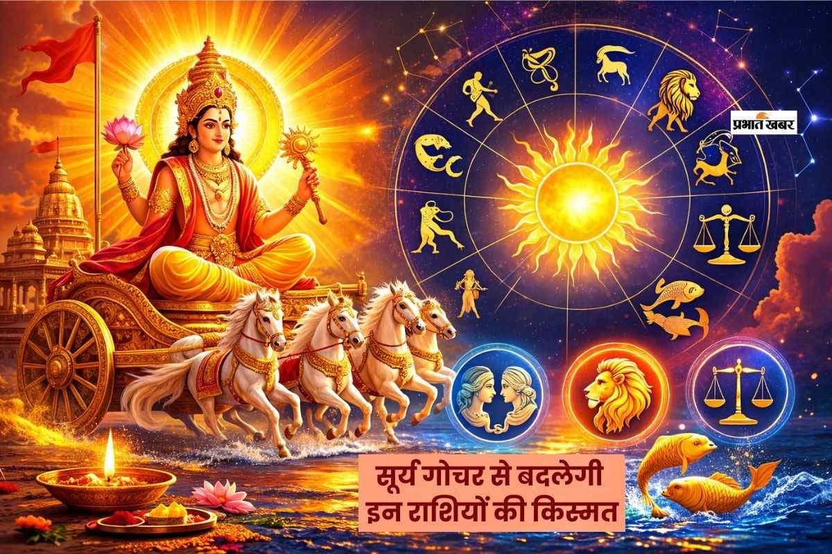 मीन संक्रांति 2026 में सूर्य गोचर से इनकी बदल सकती है किस्मत