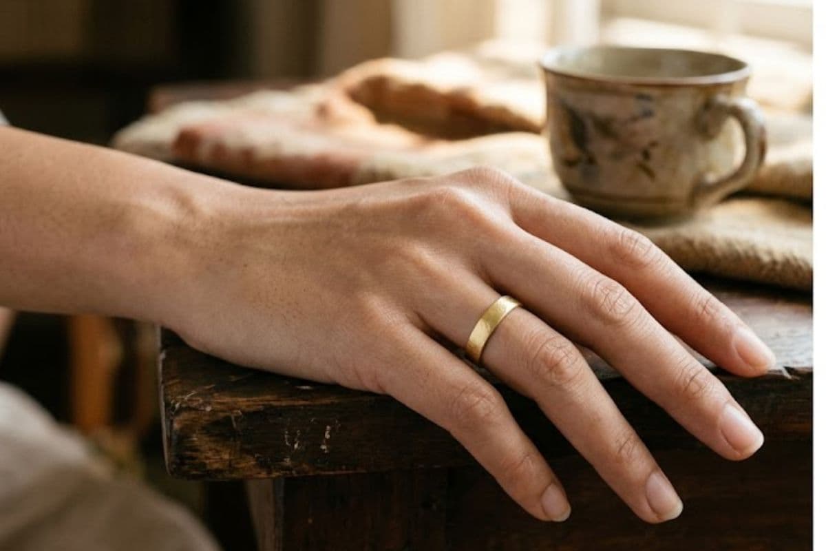 Minimalist Gold ring