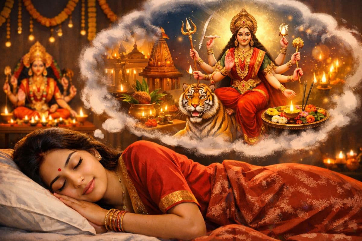 स्वप्न शास्त्र: नवरात्रि में ऐसे सपने दिखें तो समझिए मां दुर्गा दे रही हैं शुभ संकेत