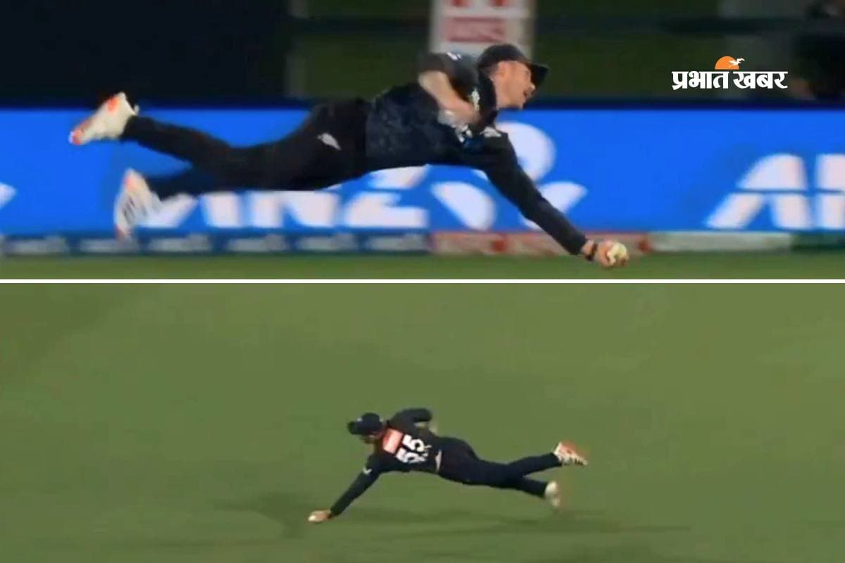 सुपरमैन बना 32 साल का फील्डर, हवा में उड़कर लपका कैच, वीडियो देख हैरान रह जाएंगे आप