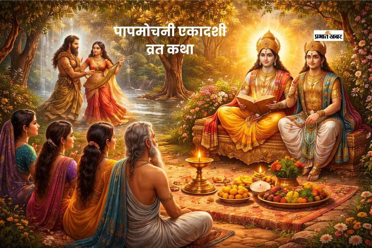 पापमोचनी एकादशी व्रत कथा को सुनने से जीवन के कष्ट होते हैं दूर