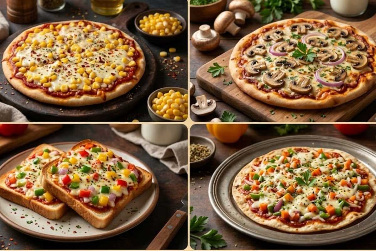 घर पर बनाएं 4 टेस्टी पिज्जा, ट्राई करें ये आइडियाज