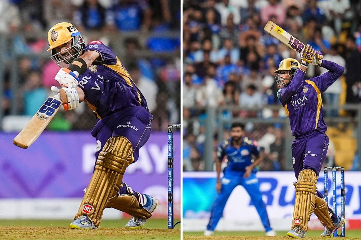 IPL 2026: मुंबई को मिला 221 रन का टारगेट, राहणे-अंगकृष की फिफ्टी