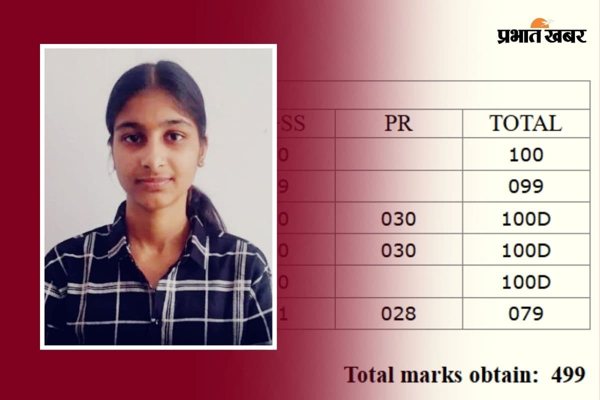 Rajasthan Board 12th Topper 2026: 500 में से 499 मार्क्स, देखें राजस्थान बोर्ड टॉपर दीपिका की मार्कशीट