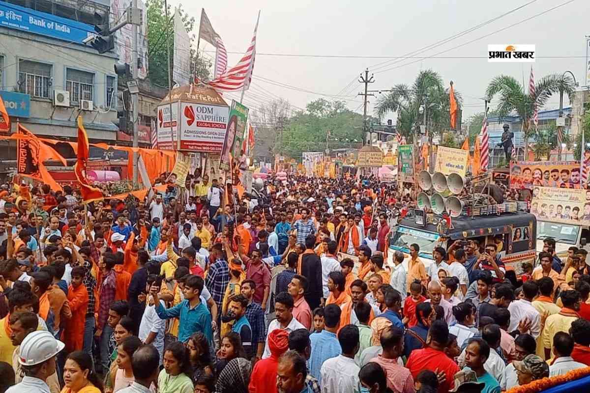 राजधानी रांची में हजारों अखाड़ों के साथ सजेगी रामनवमी की शोभा