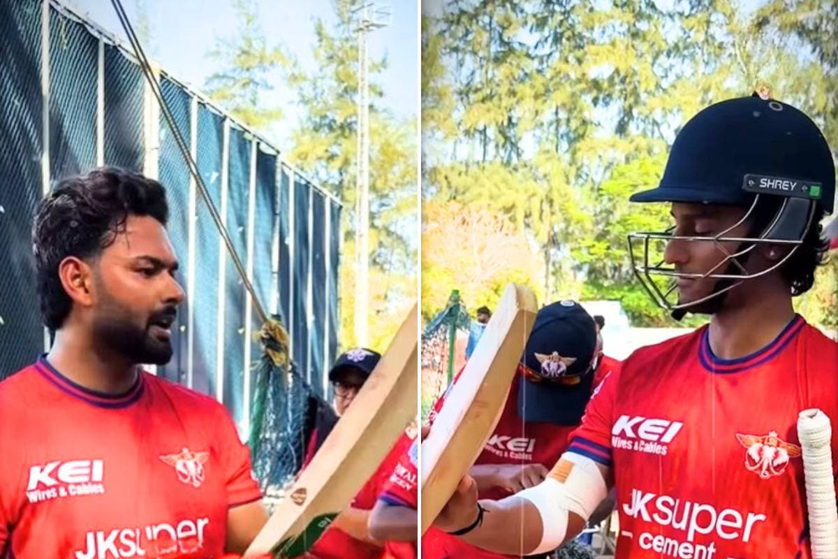 तोड़ियों मत… ऋषभ पंत ने आयुष बडोनी को दिया अपना बैट, वीडियो वायरल