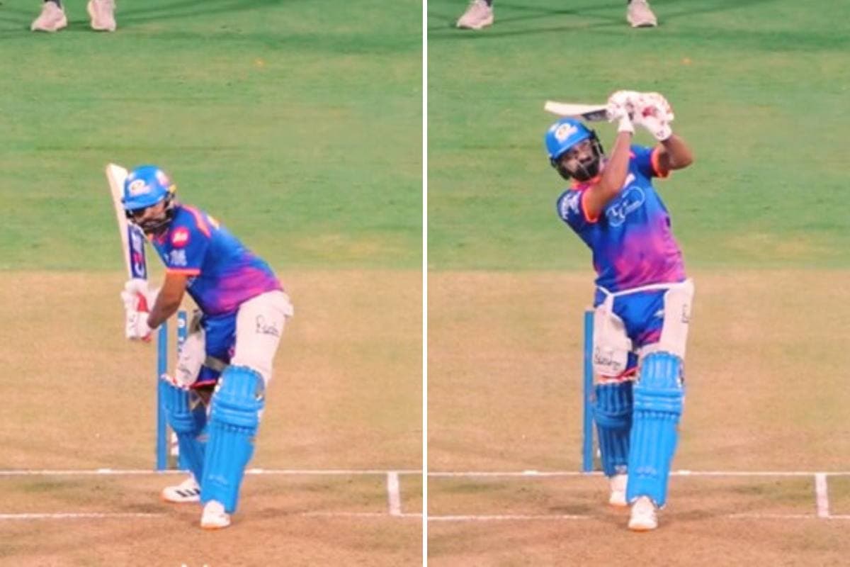 IPL 2026 से पहले हिटमैन की तैयारी शुरू, छक्का लगाकर खुद कहा ‘कैच इट’