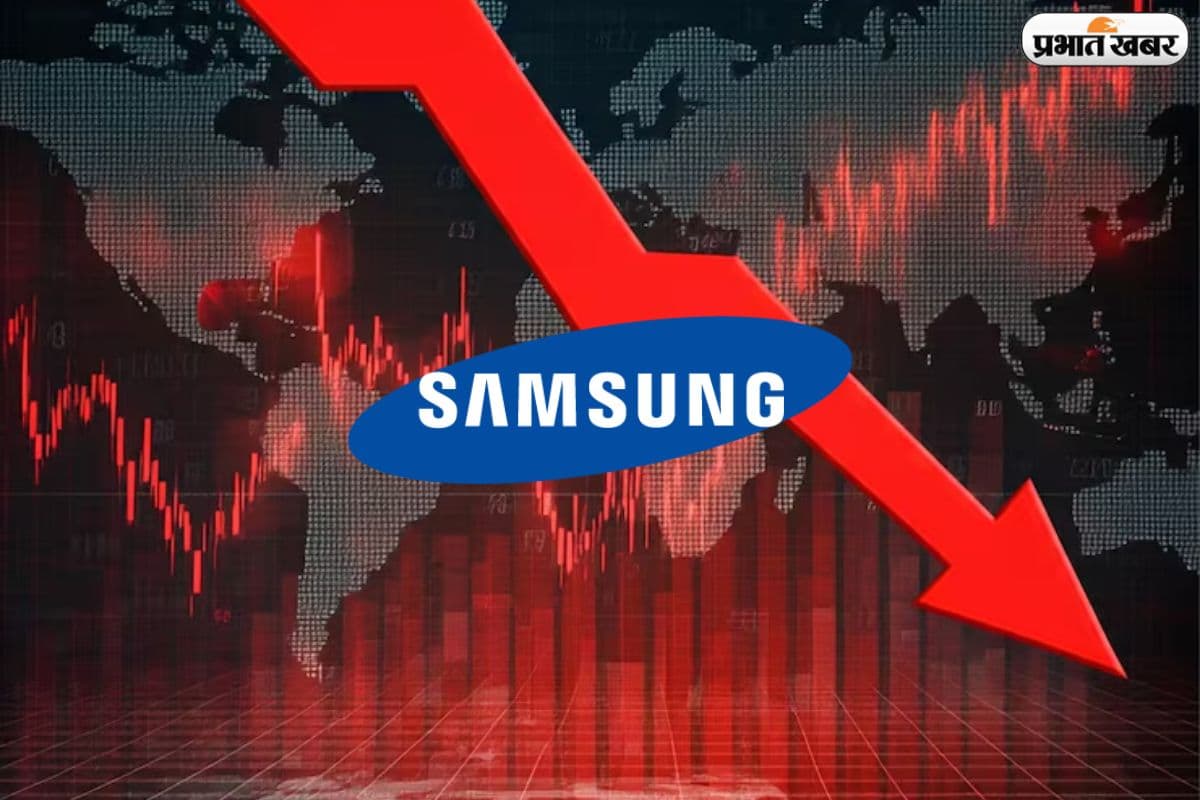मिडिल ईस्ट में तनाव, सैमसंग इलेक्ट्रॉनिक्स के शेयरों में 5% की गिरावट