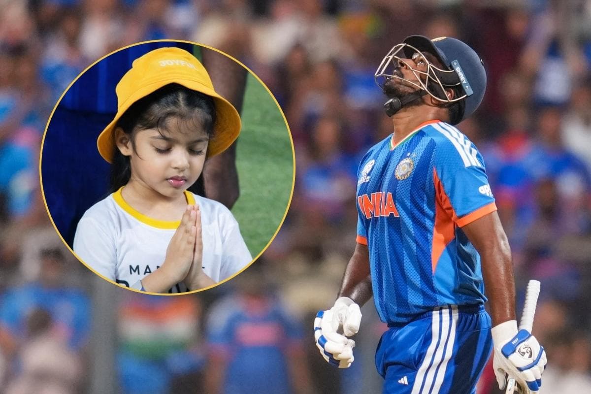 कौन है वो लड़की, भारत के जीतते ही हो गई वायरल; क्या है संजू सैमसन से कनेक्शन