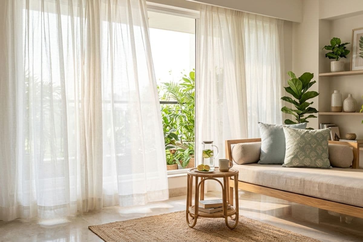 गर्मियों में भारी और मोटे पर्दों को कहें अलविदा, इन 3 हल्के फैब्रिक से घर को दें कूल और फ्रेश लुक