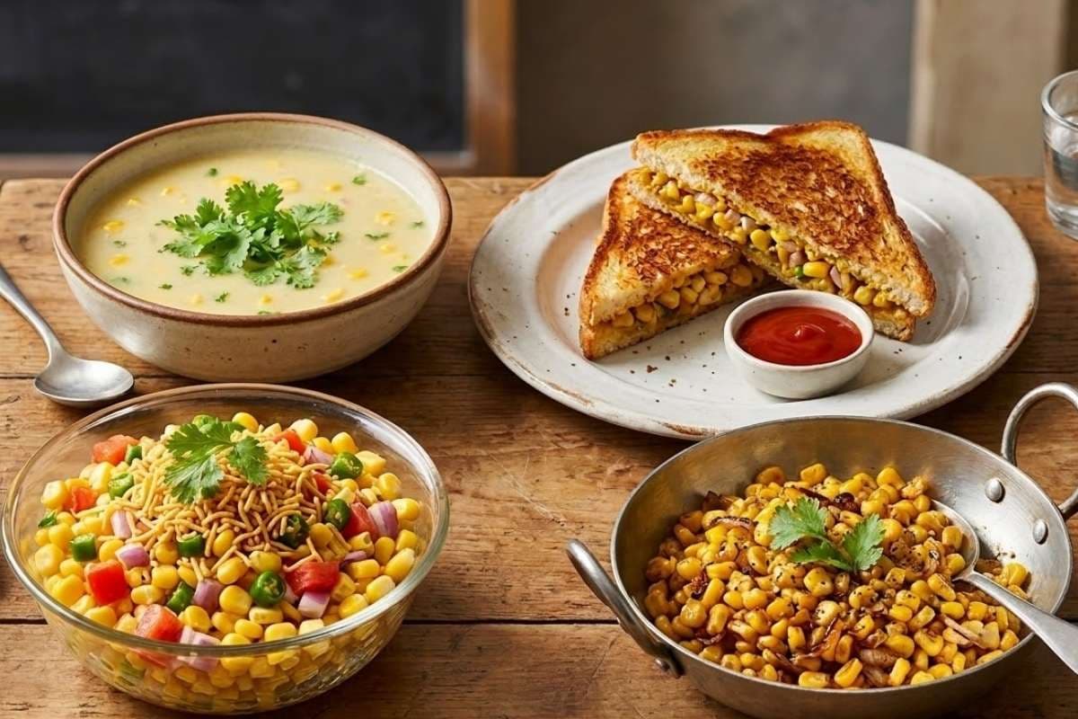 स्वीट कॉर्न से बनाएं टेस्टी रेसिपी, ट्राई करें ये आइडियाज