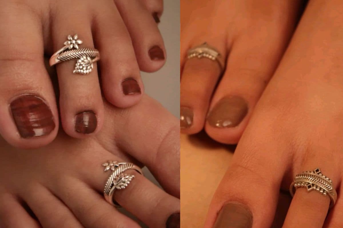Traditional Silver Toe Ring Designs