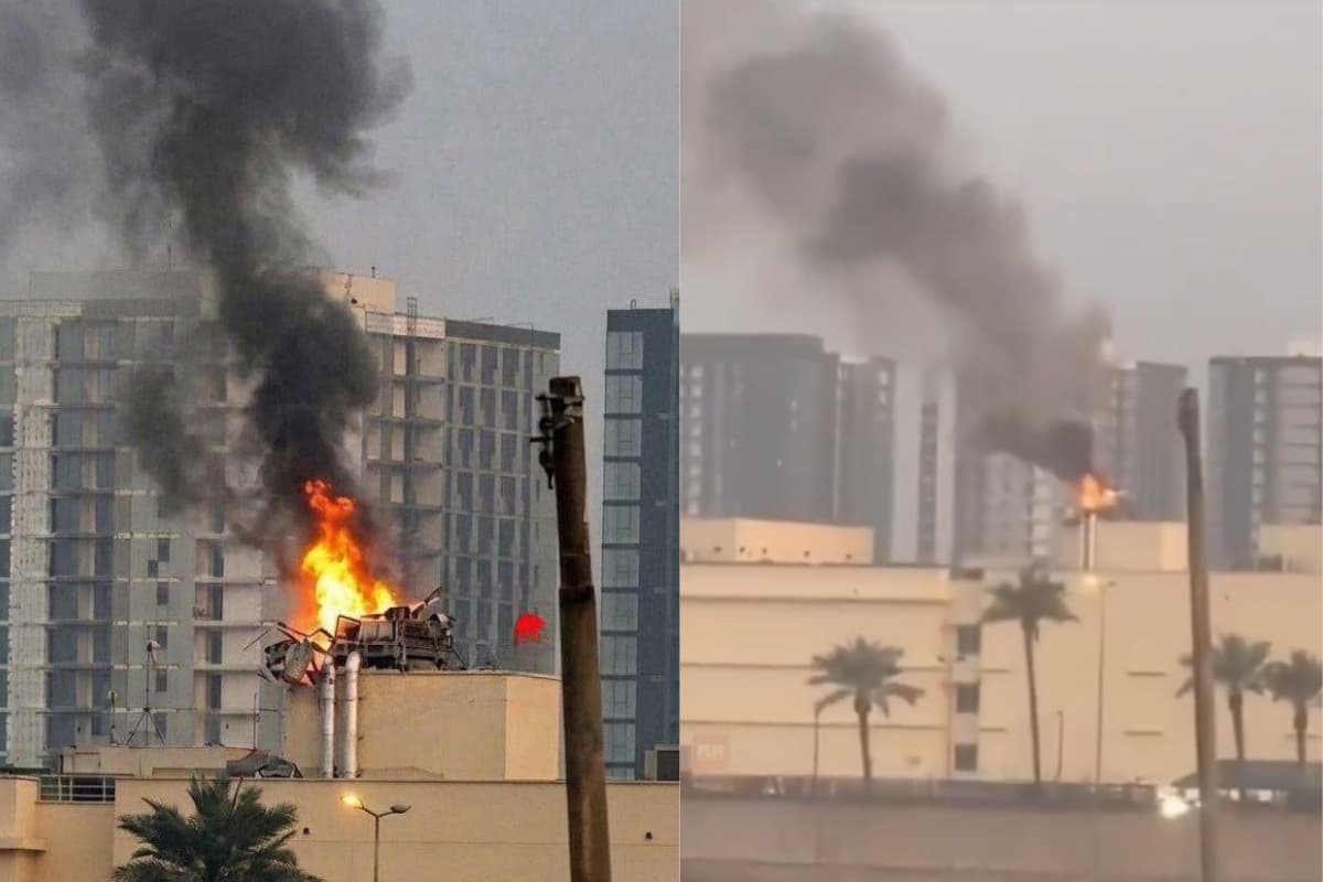 इराक में अमेरिकी एंबेसी पर हमला, हैलीपैड पर बरसी मिसाइल, उठा आग का गुबार