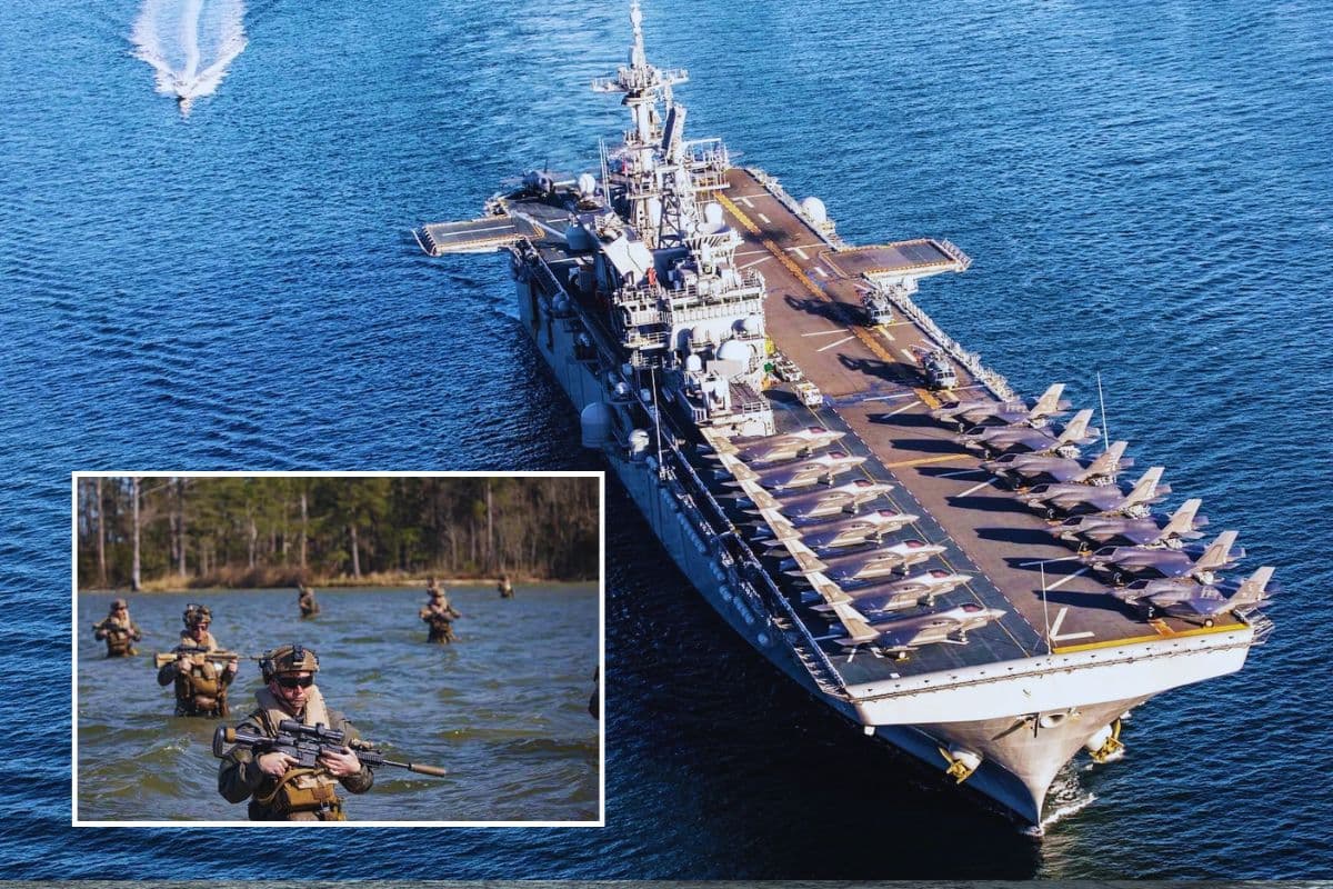 मिडिल ईस्ट में आ रहा एक और US वॉरशिप और 2500 कमांडो, क्या है ट्रंप का इरादा?