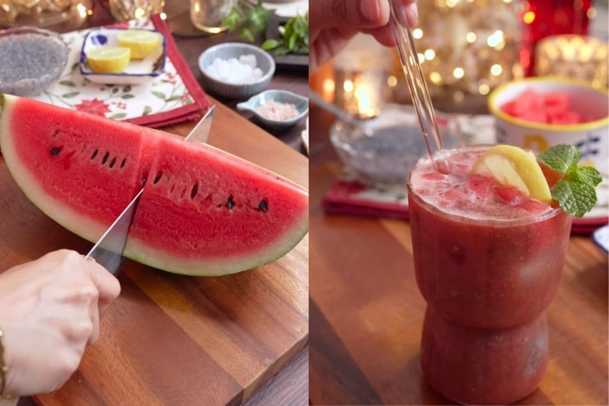 नींबू नहीं, इस बार बनाएं तरबूज की शिकंजी, मेघना ने बताई रेसिपी