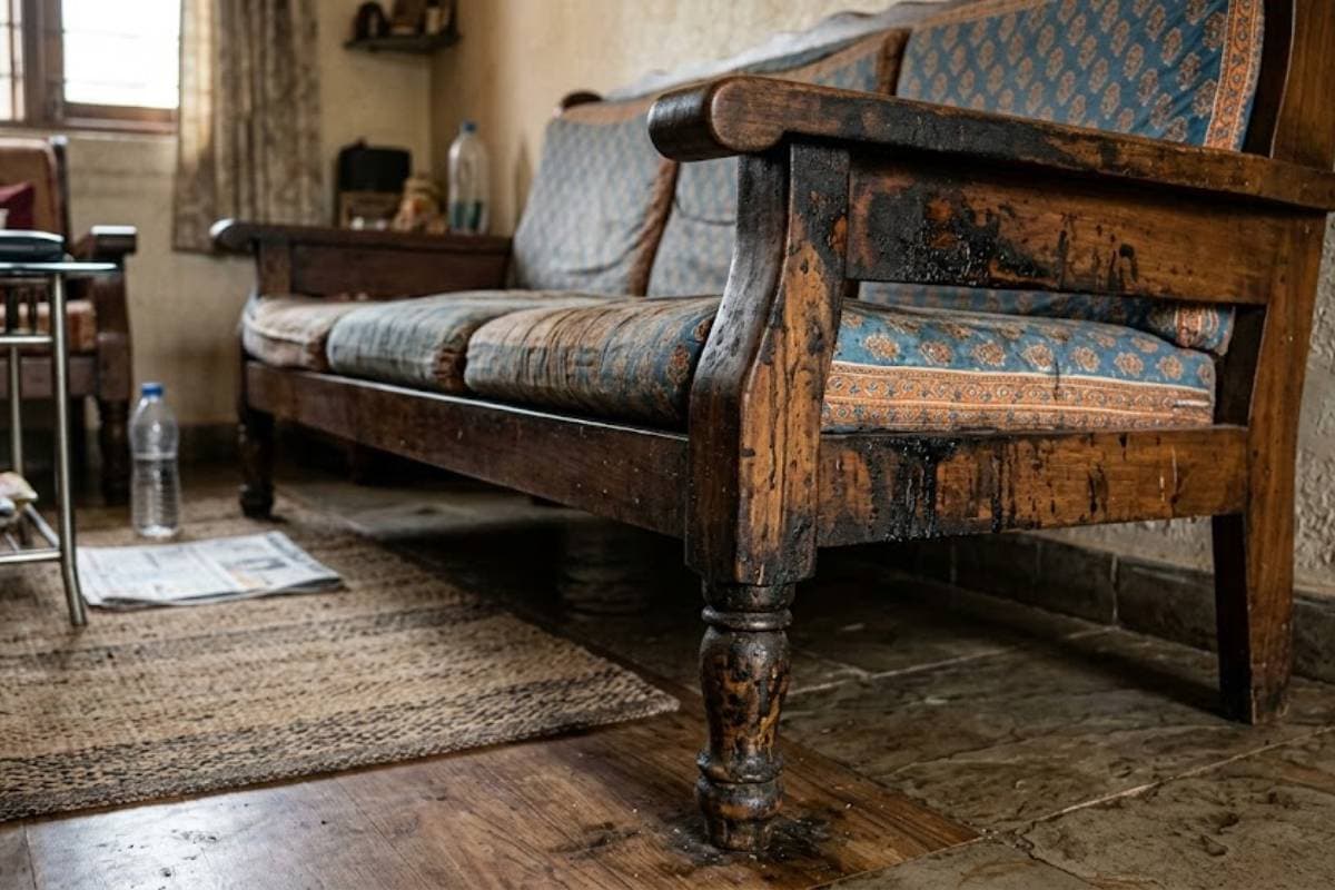 लकड़ी के सोफे पर पड़ गए काले दाग? बस 5 मिनट में ऐसे करें साफ – ये आसान ट्रिक फर्नीचर को बना देगी बिल्कुल नया जैसा