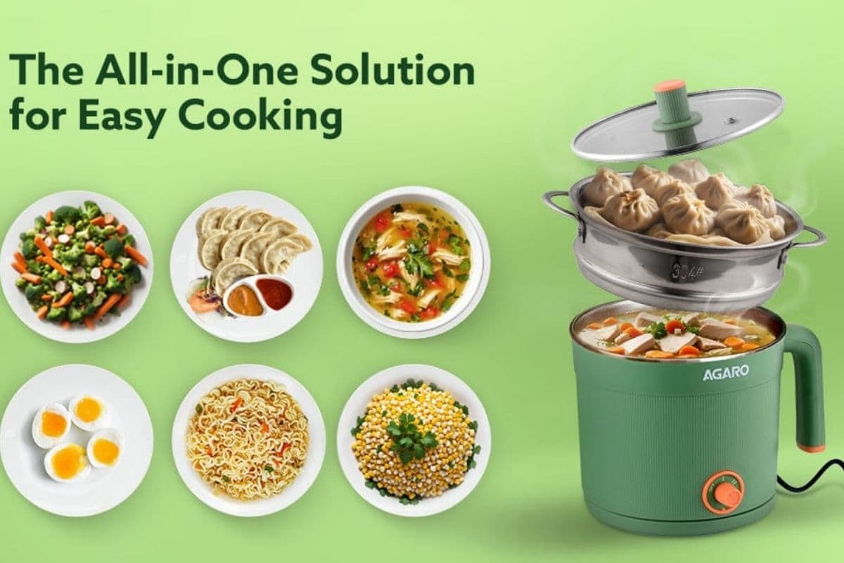 LPG खत्म होने की टेंशन नहीं, इलेक्ट्रिक मल्टी-केटल में इडली से मोमोज तक सब बनेगा