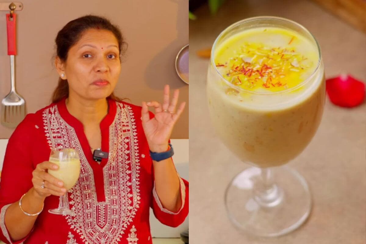 घर पर बनाएं हेल्दी बादाम और खजूर का शेक, कबिता किचन ने शेयर की रेसिपी