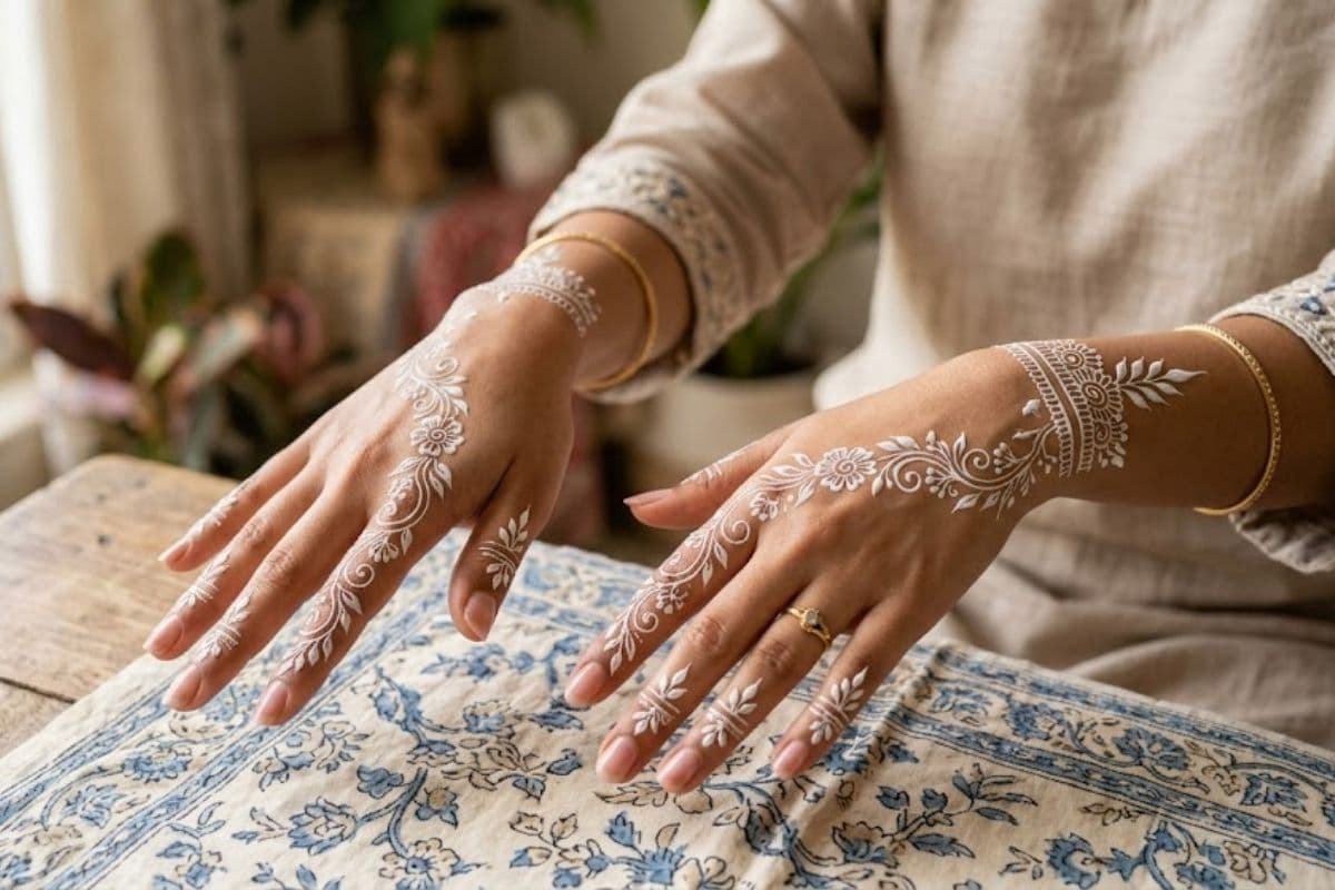 bail mehndi deisgn