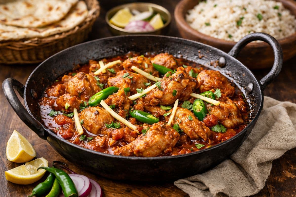 शहजादी शबनम की रेसिपी से घर पर बनाएं ढाबा स्टाइल चिकन चरसी कड़ाही