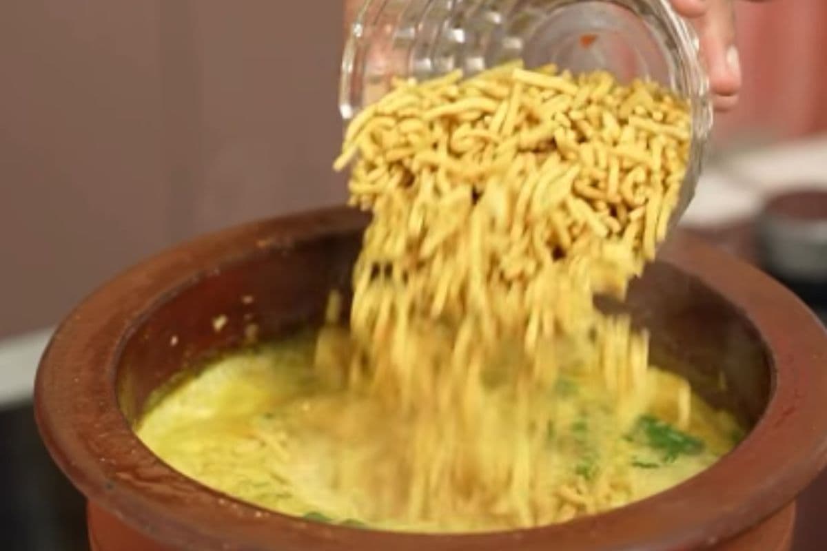 dudh sev bhaji recipe