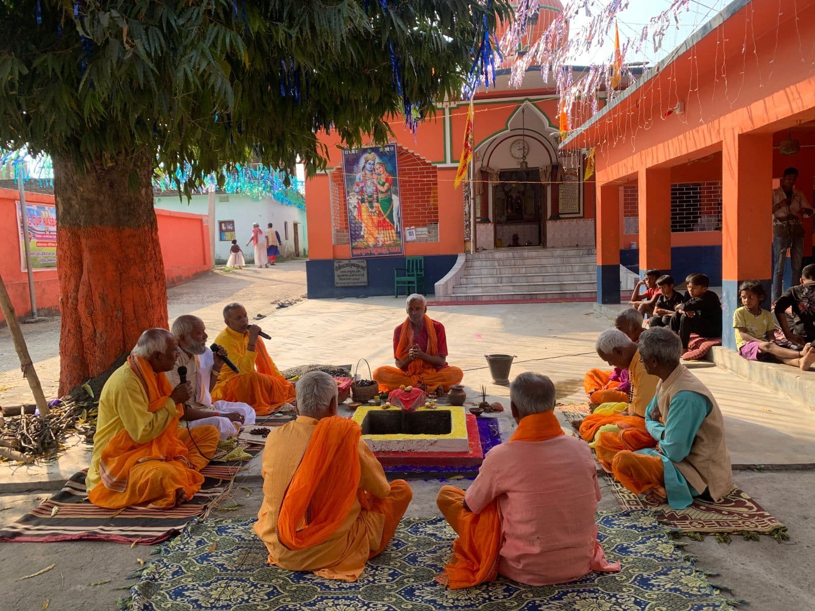 राधाकृष्णन ठाकुरबाड़ी में रामलीला के साथ राधाकृष्ण वार्षिकोत्सव का समापन