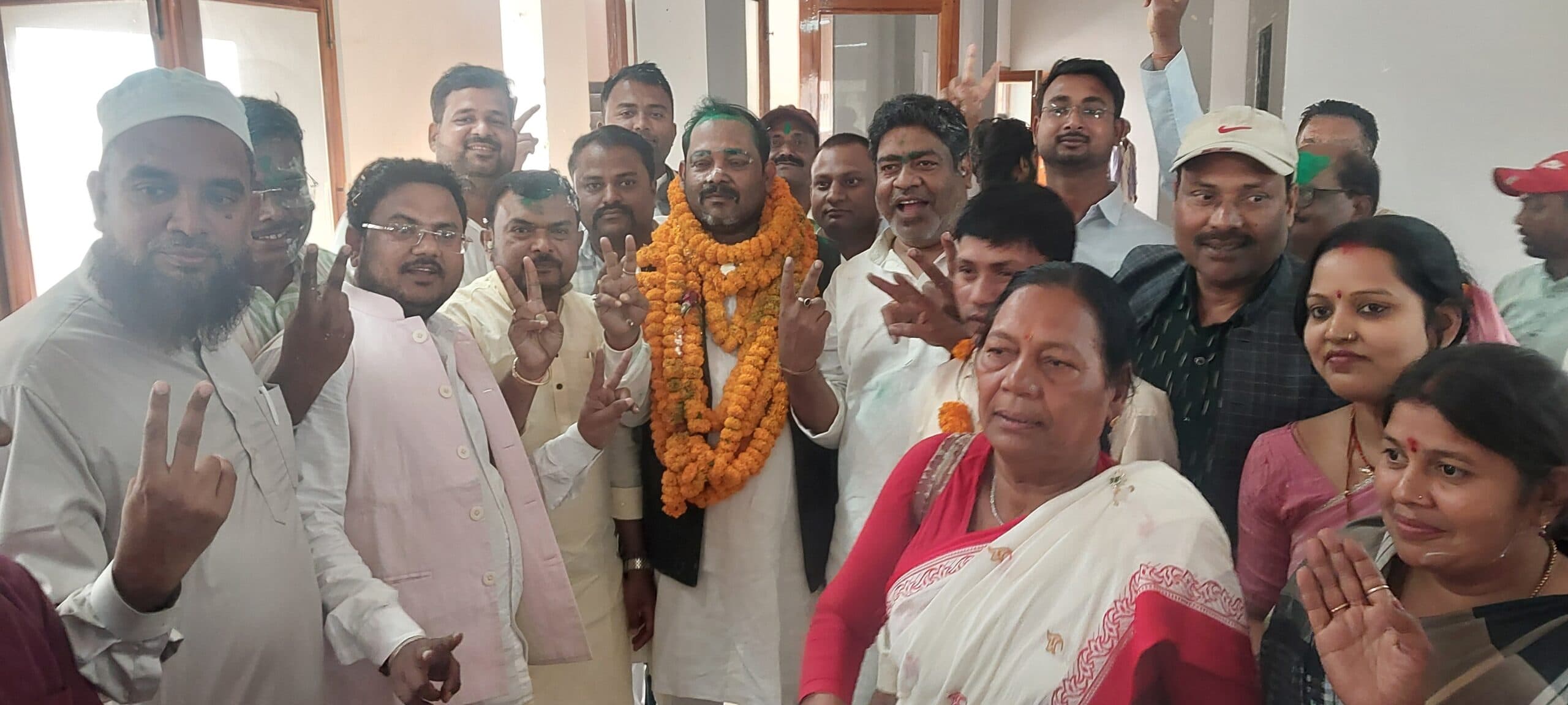 जदयू जिला अध्यक्ष लगतार दूसरी बार निर्विरोध चुने गये सूरज प्रकाश राय