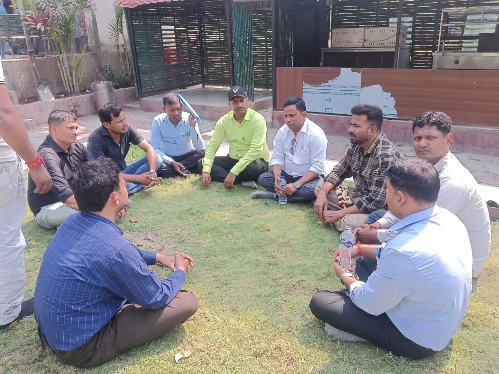 प्रधान शिक्षक संघर्ष समिति के प्रदेश अध्यक्ष का किया स्वागत