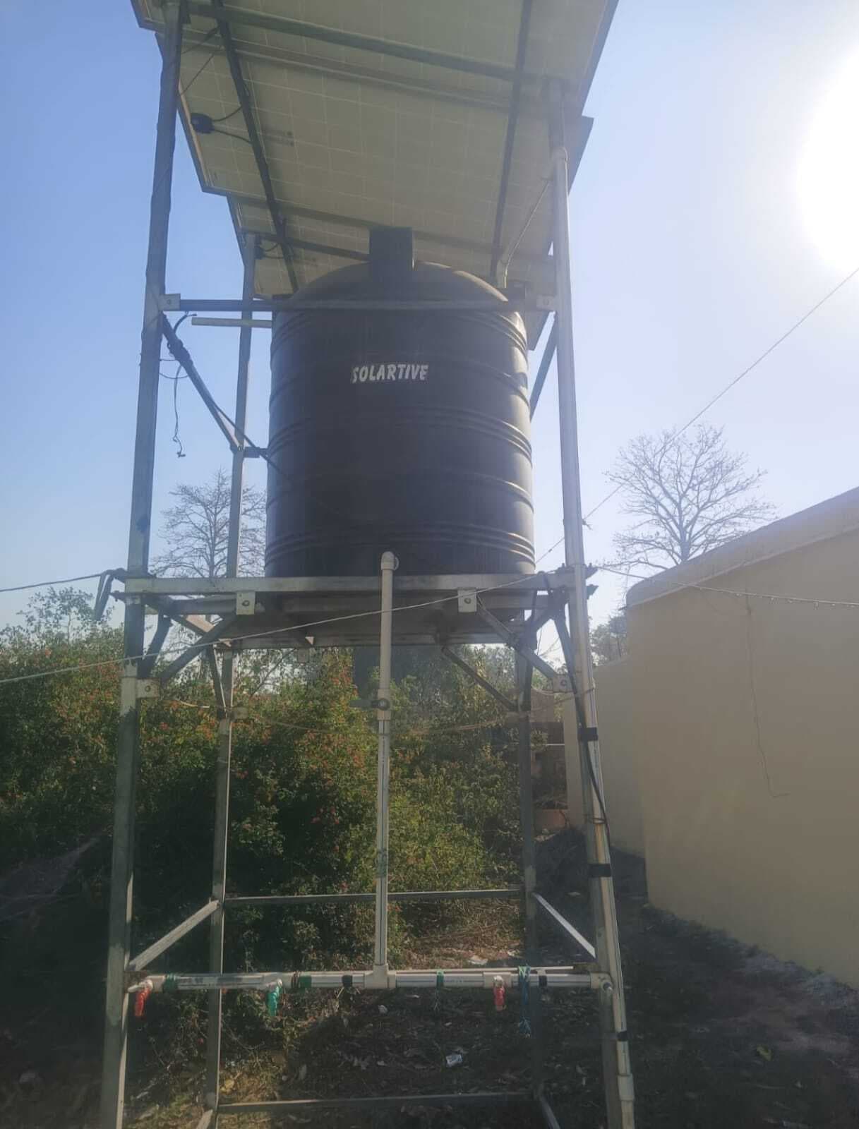 गुलजारबाग में फिर हो गयी सोलर जलमीनार के स्टार्टर की चोरी